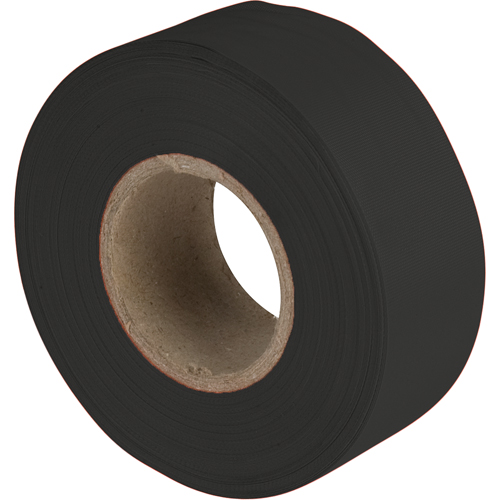Flagging Tape, 1.2" W x 300' L, Black