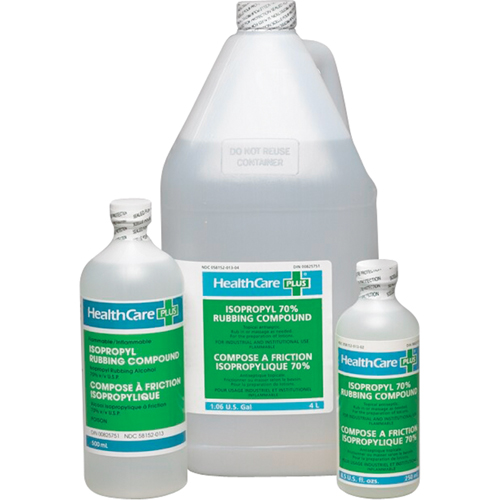 Isopropyl Rubbing Alcohol, Liquid, Antiseptic