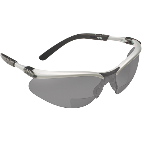 BX™ Reader Safety Glasses, Anti-Fog, Grey/Smoke, 1.5 Diopter