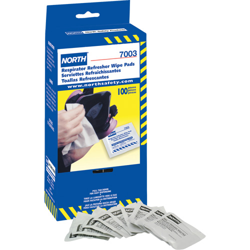 North® Respirator Refresher Towelettes, Wipes