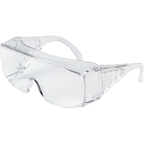 98 Series XL OTG Safety Glasses, Clear Lens, ANSI Z87+/Meets/Exceeds CSA Z94.3