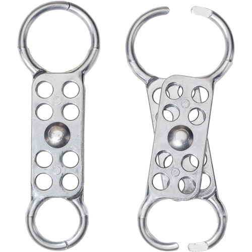 Safety Lockout Hasps, Silver