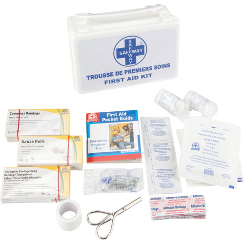 First Aid Kit, Class 1 Medical Device, Plastic B