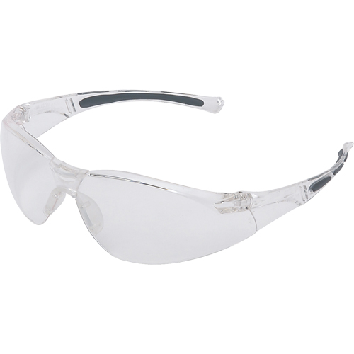 Uvex® A800 Series Safety Glasses, Clear Lens, Anti-Scratch, ANSI Z87+
