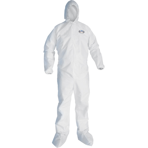 Kleenguard™ A30 Coveralls, X-Large, White, SMS