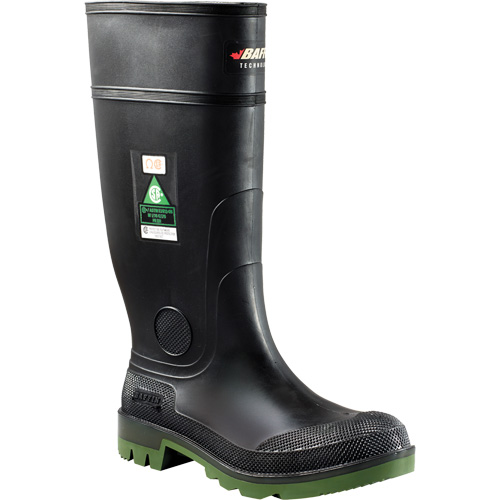 Enduro All Season Industrial Boots, Rubber, Steel Toe, Size 11, Puncture Resistant Sole