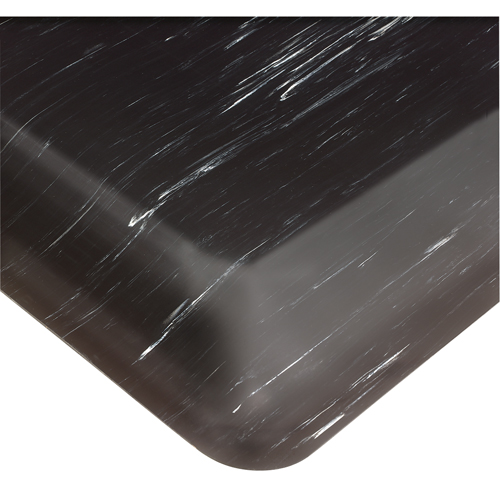 UltraSoft Tile-Top AM No. 419 Anti-Microbial Mats, Smooth, 2' x 60' x 7/8", Black, PVC Sponge