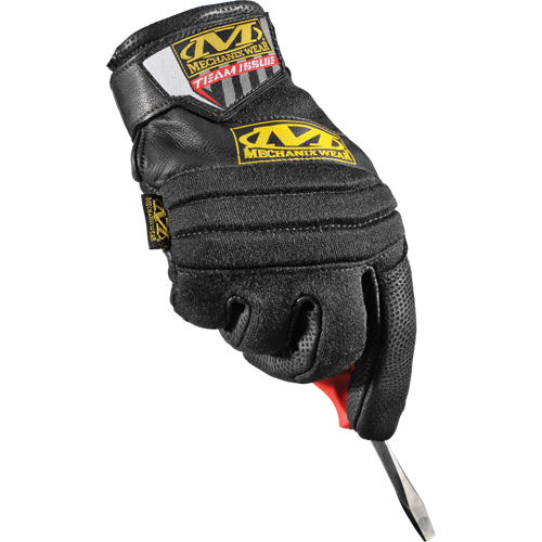 CarbonX® Level 5 Gloves, Grain Leather Palm, Size Large