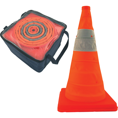 Pack & Pop™Collapsible Cones, 18" H, Orange