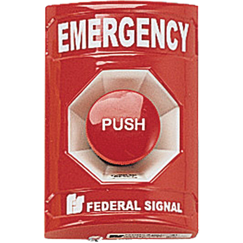 Push Button Station -For Vandal-resistant Activation Of Emergency Systems