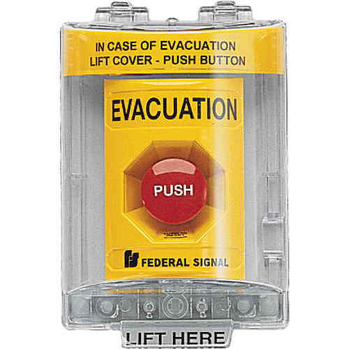 For Vandal-resistant Activation Of Emergency Systems, Wall