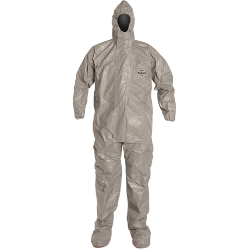 Tychem® 6000 Coveralls, 4X-Large, Grey