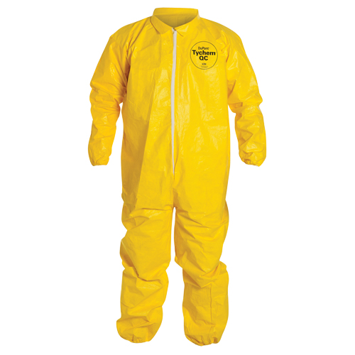 Coveralls, Tychem® 2000, 4X-Large, Yellow