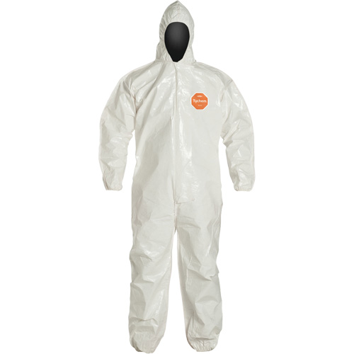 Tychem® 4000 Coverall, X-Large, White