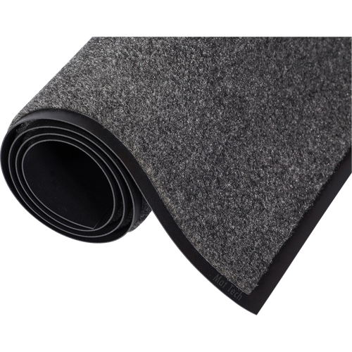 Eco-Step™ Mat, Wiper, 4' x 6' x 1/4", Charcoal