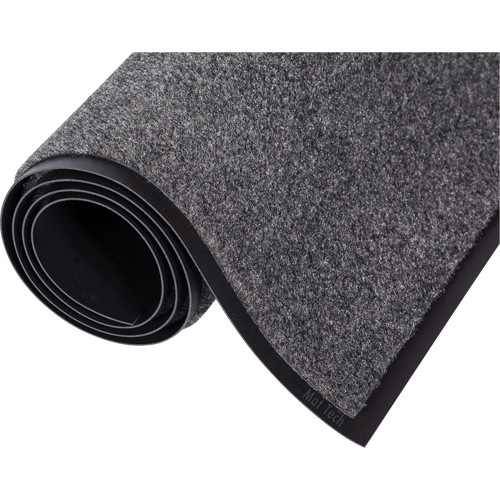 Eco-Step™ Mat, Wiper, 4' x 10' x 5/16", Charcoal
