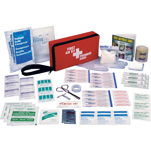 Rectangle First Aid Kits, Class 1 Medical Device, Nylon Bag