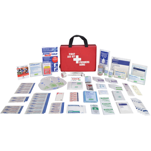 Briefcase First Aid Kits, Class 1 Medical Device, Nylon Bag