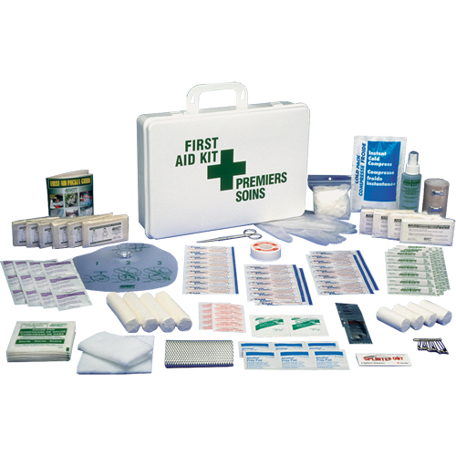 Office Standard First Aid Kits, Class 1 Medical Device, Plastic Box