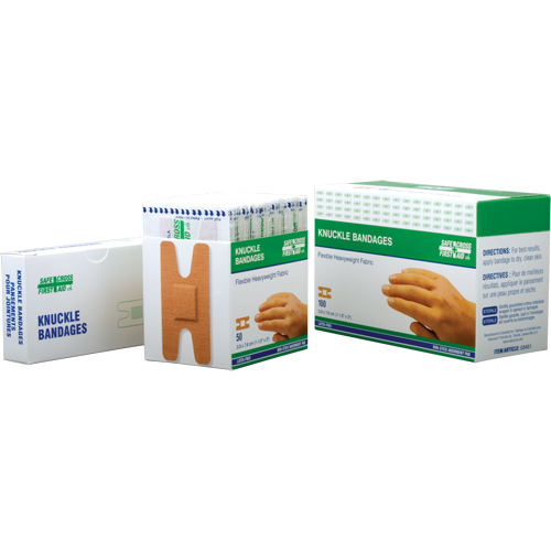 Dressings, Knuckle, 3", Fabric, Sterile