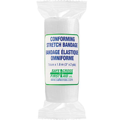 Conforming Stretch Bandages, Cut to Size L x 3" W, Class 1