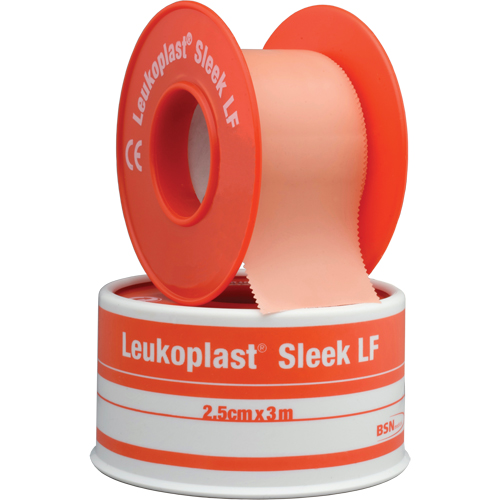 Leukoplast® Waterproof Plastic Tape, Class 1, Waterproof, 10' L x 1" W