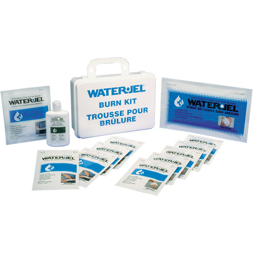 Water Jel® - Emergency Burn Kits, 16-unit Plastic Box, Class 2