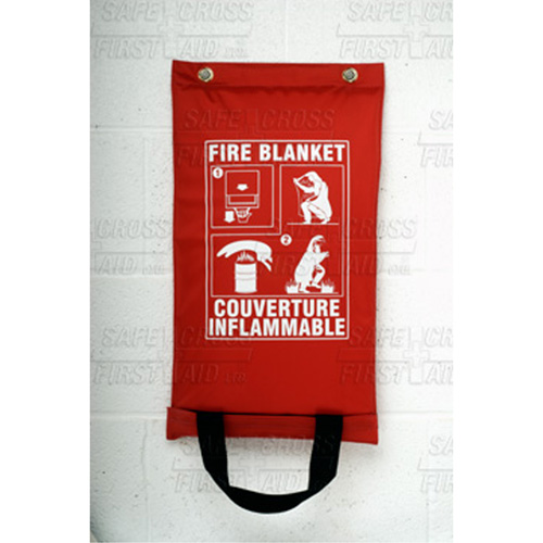 Fire Blanket, Fibreglass, 72"L x 59"W