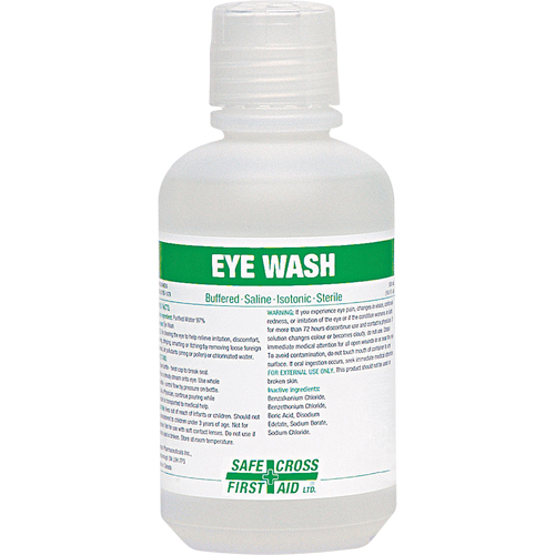 Eyewash Solution, Full Bottle, 500 ml