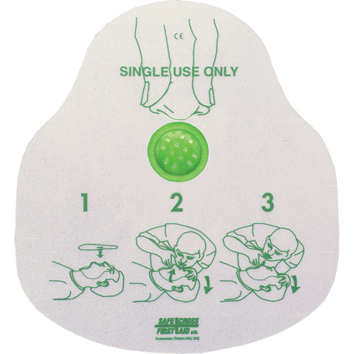 CPR Faceshield, Single Use Faceshield, Class 2