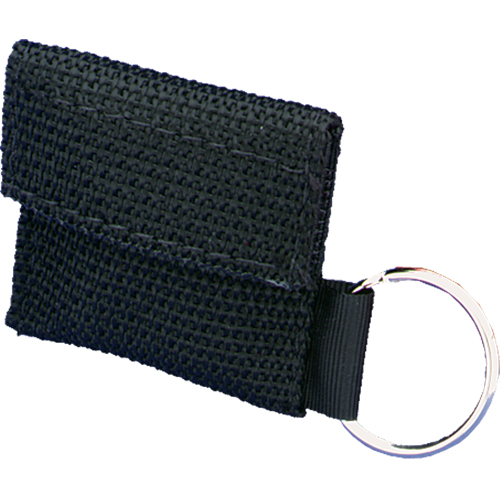 CPR Faceshields In Pouch with Key Ring, Single Use Faceshield, Class 2