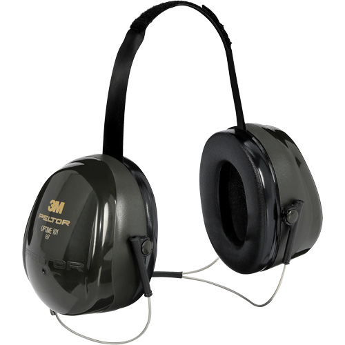 Peltor™ Optime™ 101 Series Earmuffs, Neckband, 25 NRR dB