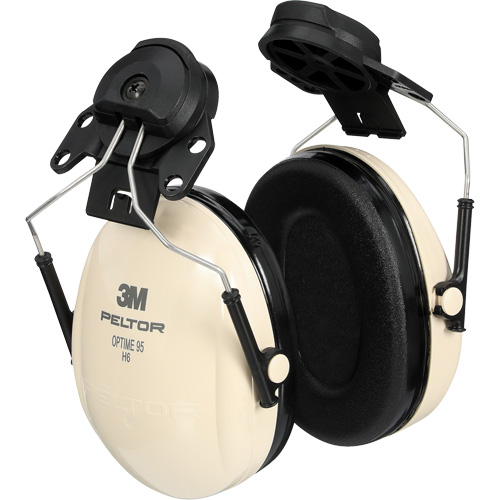 Peltor™ Optime™ 95 Series Earmuffs, Cap Mount, 20 NRR dB