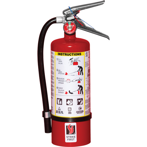 Fire Extinguisher, ABC, 5 lbs. Capacity