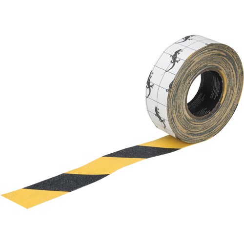 Premium Anti-Skid Tape, 3" x 60', Black & Yellow