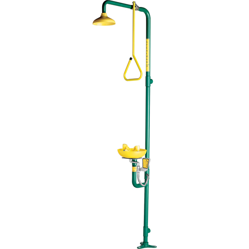 Safe-T-Zone® Combination Shower & Eye/Face Wash