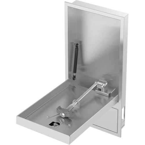 Eyewash Station, Wall-Mount Installation, Stainless Steel Bowl