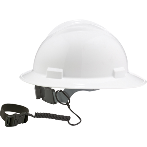 Squids® 3157 Hardhat Tool Lanyard, Coil, Clip/Loop