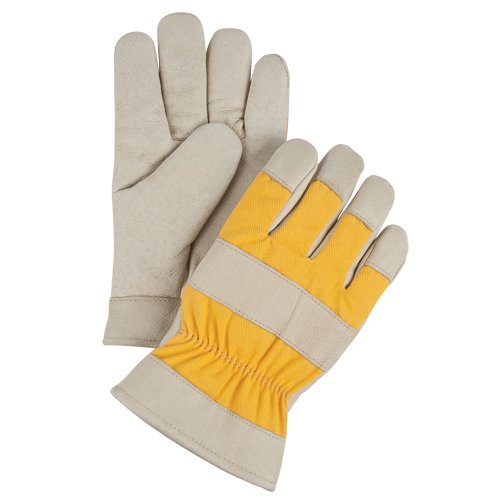 Premium Winter-Lined Work Gloves, Small, Grain Pigskin Palm, Foam Fleece Inner Lining