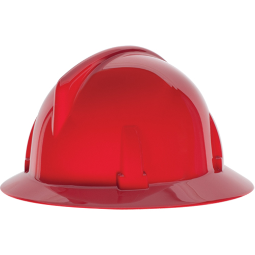 TopGard® Full Brim Hardhat, Meets CSA Type 1, Ratchet Suspension, Non-Vented