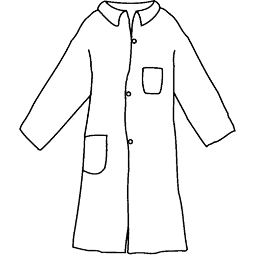 Proshield® 10 Labcoats, SMS, Blue, Small