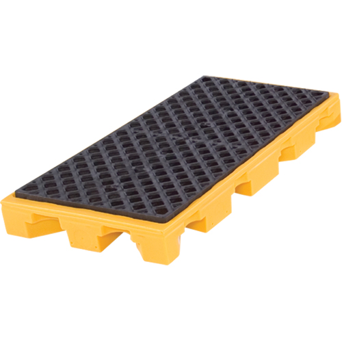 Spill Deck, 22 US gal. Spill Capacity, 52" x 25.9" x 5.8"