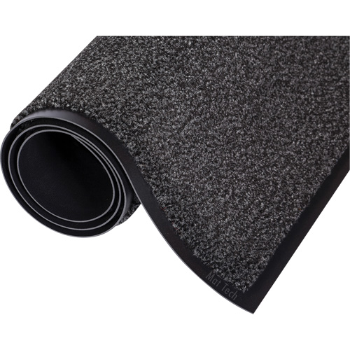 Dust-Star™ Entrance Mats, Wiper, 4' x 60' x 1/2", Charcoal