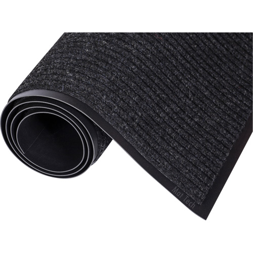 Needle-Pin® Entrance Mat, Wiper, 4' x 6' x 1/2", Charcoal