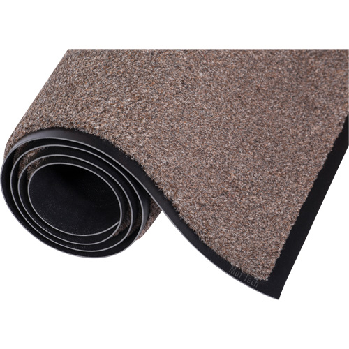 Superluxe™ Entrance Mat, Wiper, 6' x 10' x 1/2", Pebble Brown
