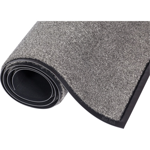Superluxe™ Entrance Mats, Wiper, 6' x 60' x 1/2", Grey