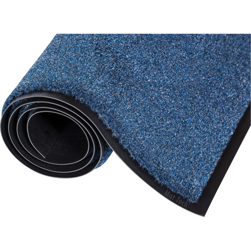Superluxe™ Entrance Mats, Wiper, 6' x 60' x 1/2", Blue
