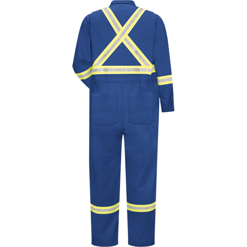 Flame-Resistant CoolTouch®2 Premium Coveralls, Size 48, Royal Blue, 9 cal/cm²