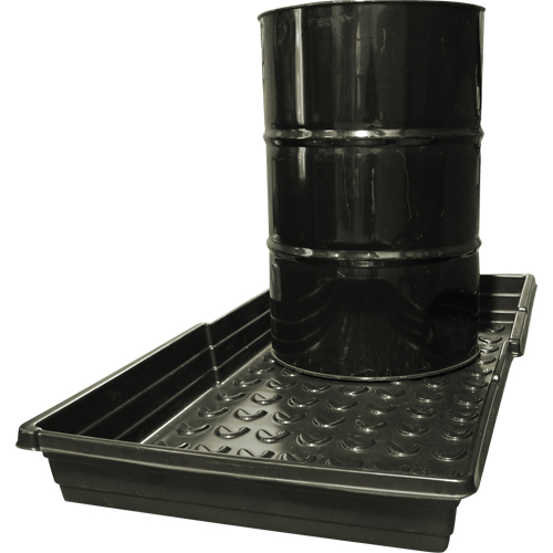 Drum Decks, 30.5" L x 57" W x 6" H, 33 US gal. Spill Capacity