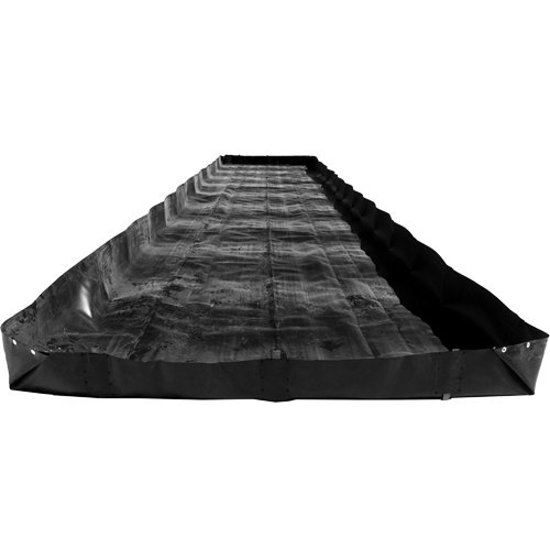 Economy Berms, 4488 gal. Capacity, 60' W x 10' L x 12" H, L-Bracket